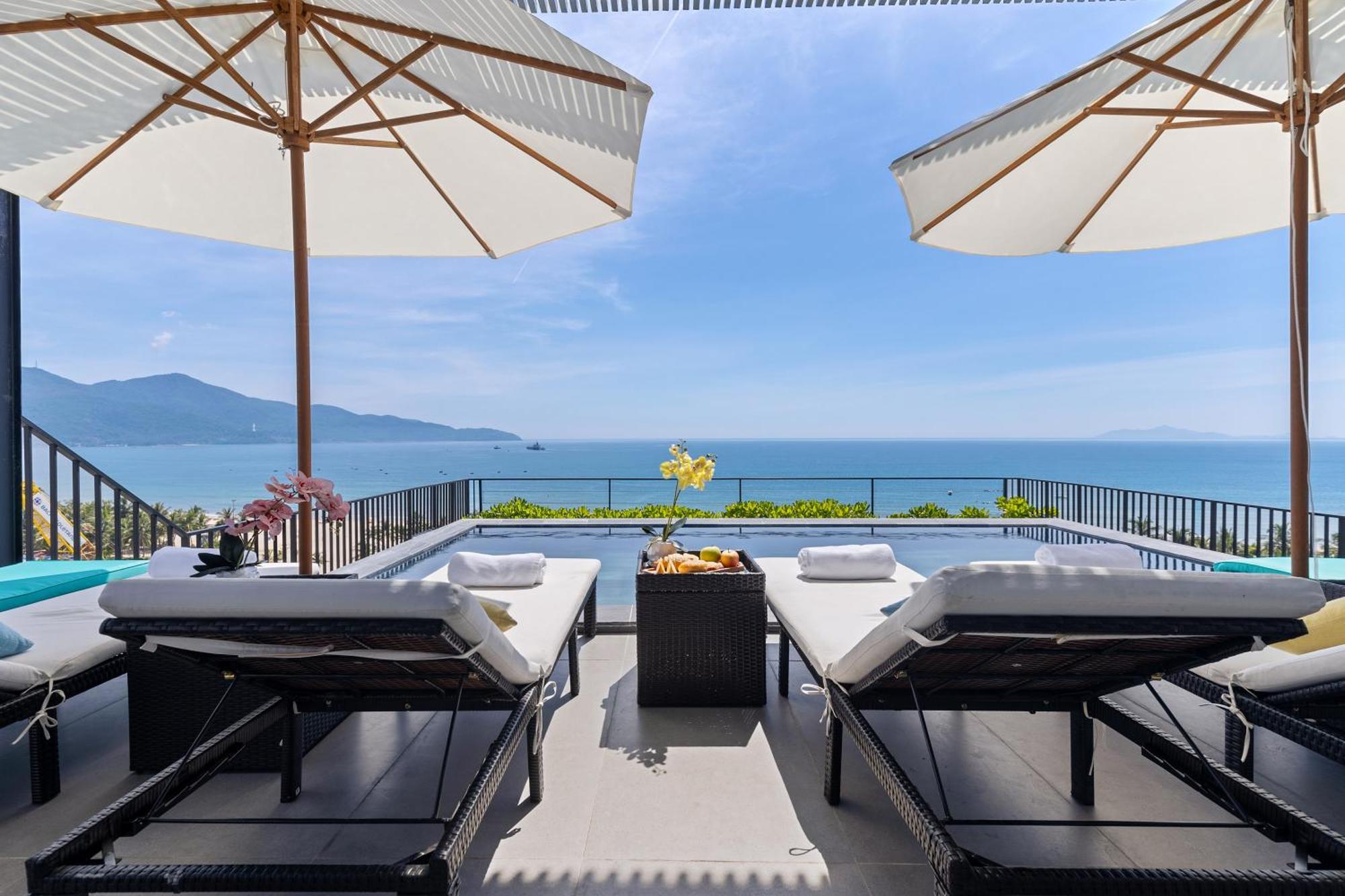 Jbay Beachfront Boutique Hotel Đà Nẵng Exterior foto