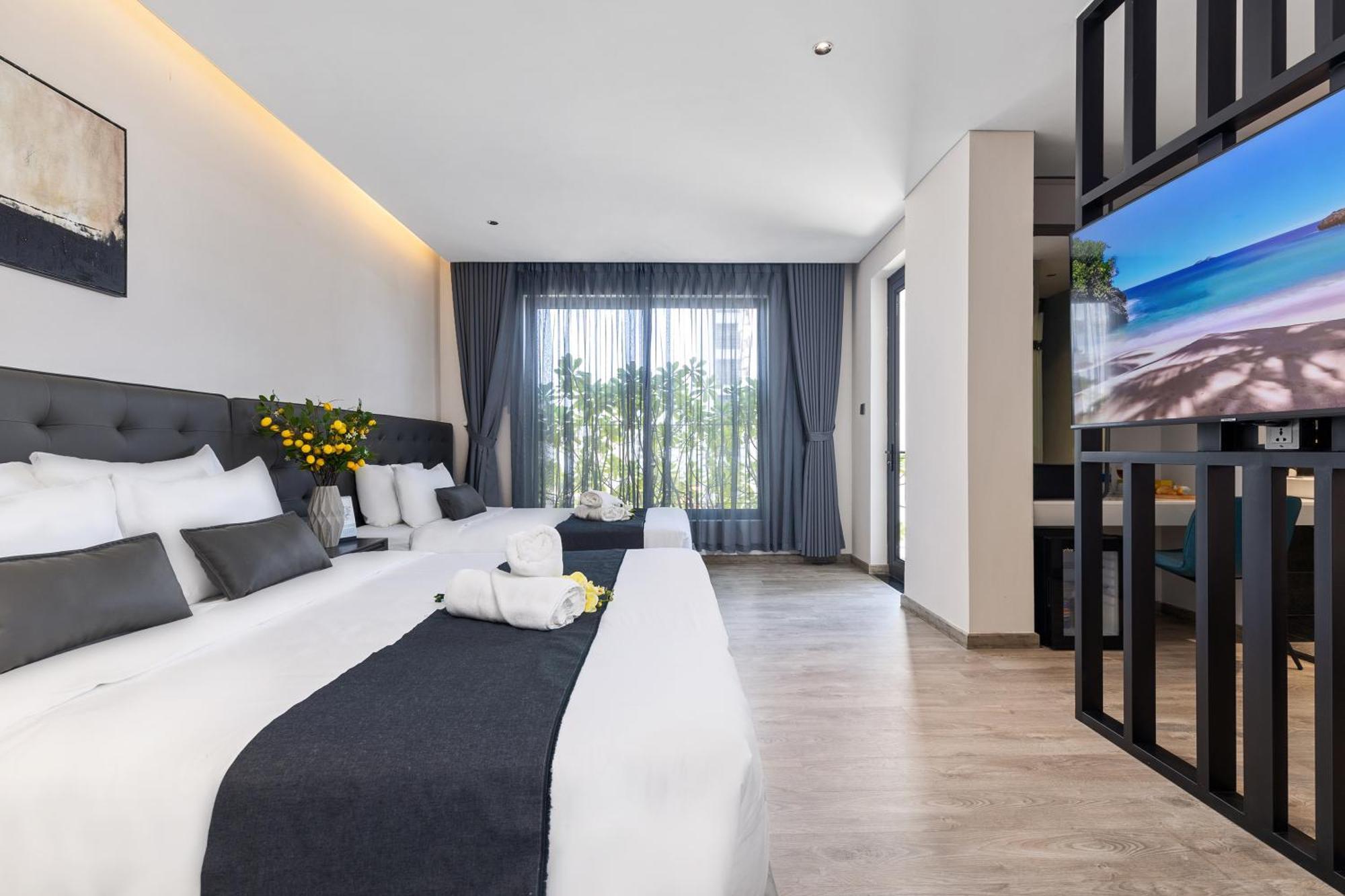 Jbay Beachfront Boutique Hotel Đà Nẵng Exterior foto
